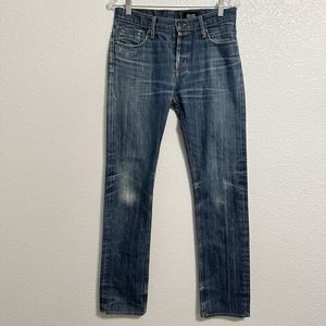 Thvm Them Atelier Jeans Men’s Size 30 Blue Premium Denim Made In USA Slim Fit